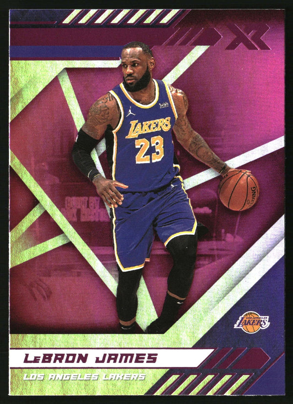 LeBron James 2020-21 Panini Chronicles #289 Pink