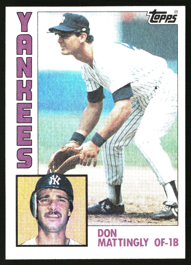 Don Mattingly 1984 Topps #8 RC