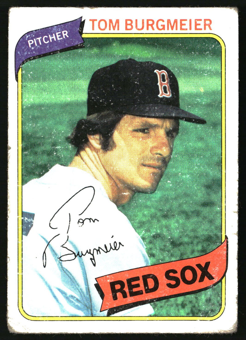 Tom Burgmeier 1980 Topps #128