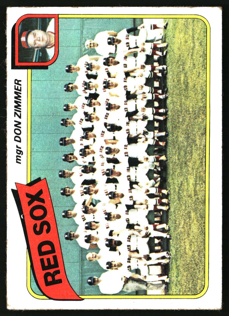 Boston Red Sox / Don Zimmer 1980 Topps #689