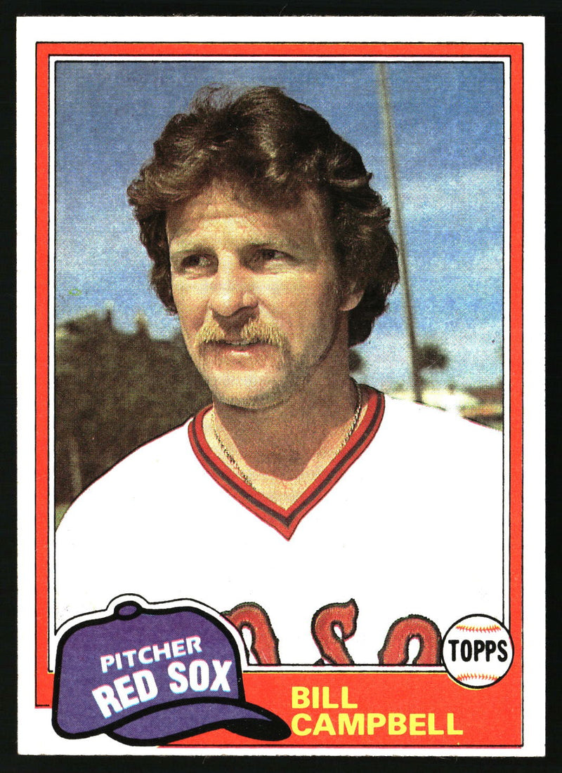 Bill Campbell 1981 Topps #396