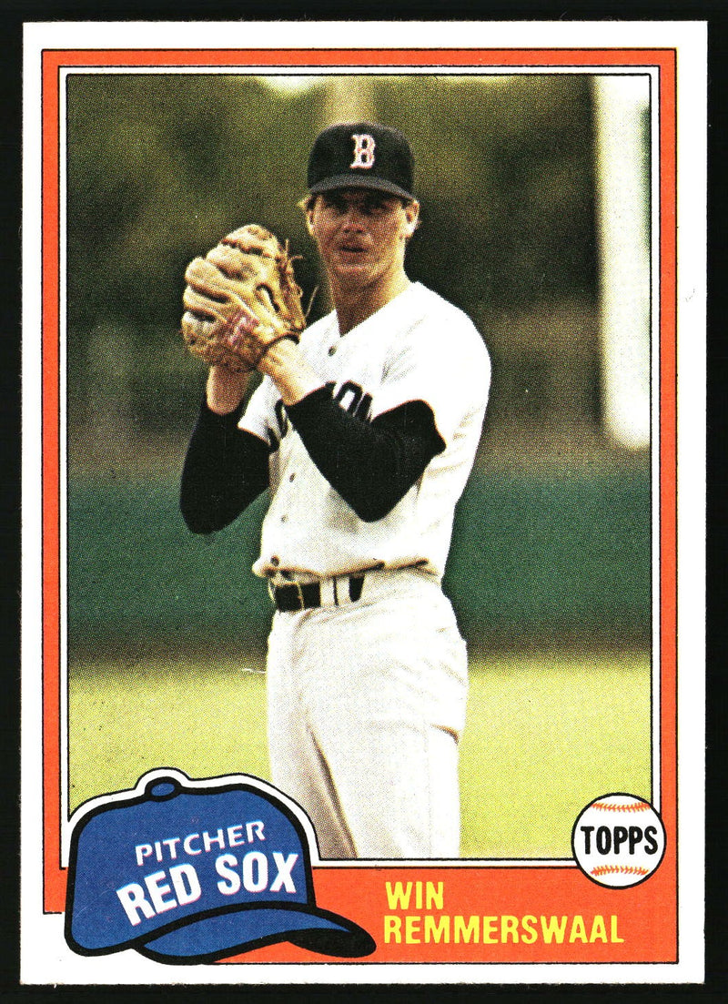 Win Remmerswaal 1981 Topps #38 RC