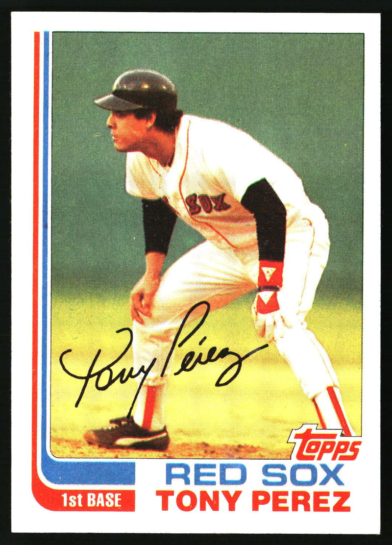 Tony Perez 1982 Topps #255 HOF