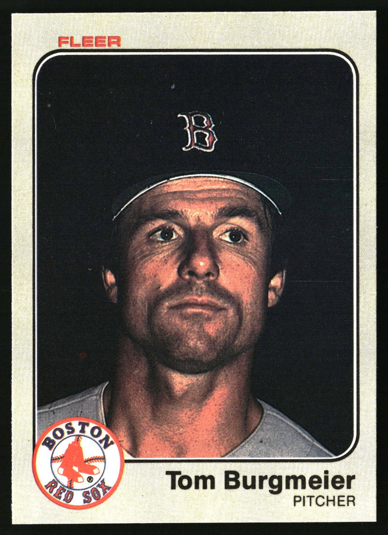 Tom Burgmeier 1983 Fleer #180