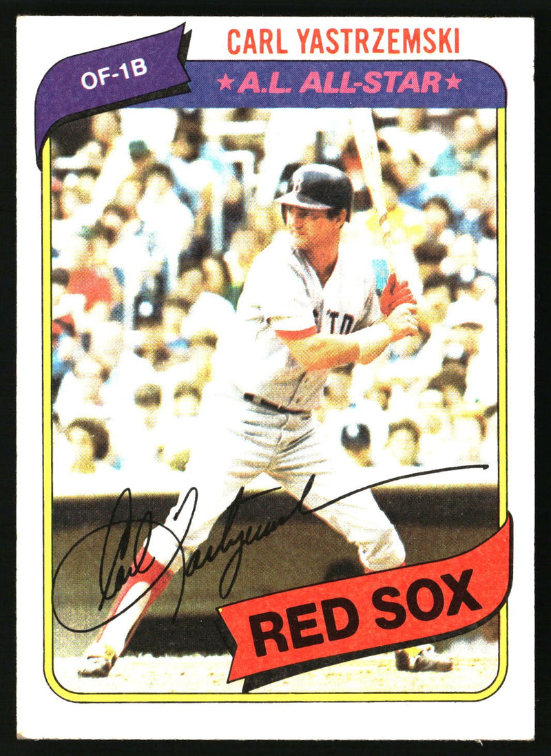Carl Yastrzemski 1980 Topps #720