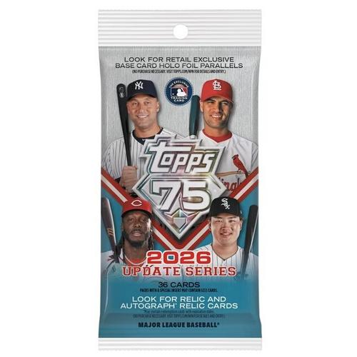 2026 Topps Update Series MLB Trading Card Fat Pack