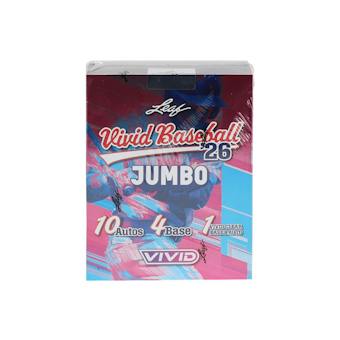 2026 Leaf Vivid Baseball Jumbo