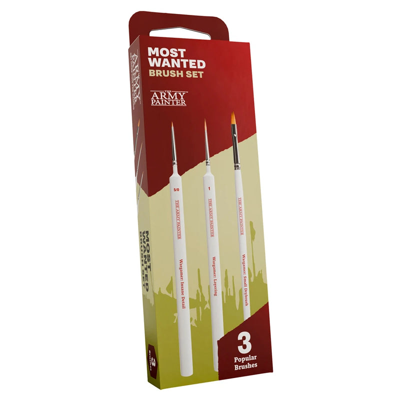 The Army Painter - Wargamer: Most Wanted Brush Set