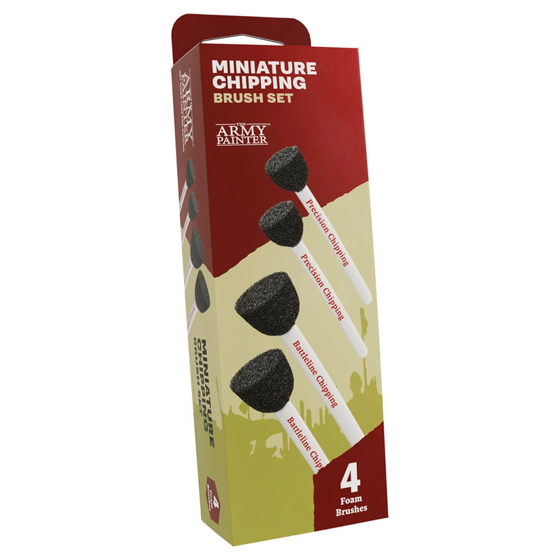 The Army Painter - Miniature Chipping Brush Set