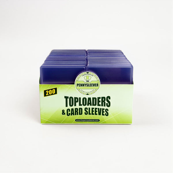35 pt Toploader (200 count) with Sleeves COMBO Packs- The PennySleever