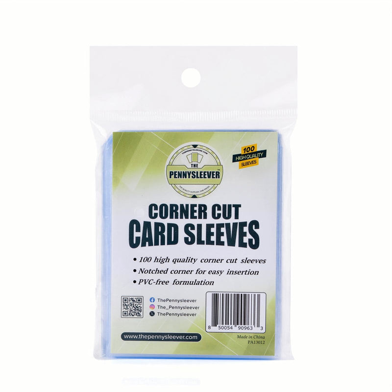 Corner Cut Card Sleeves (100 count) - The PennySleever