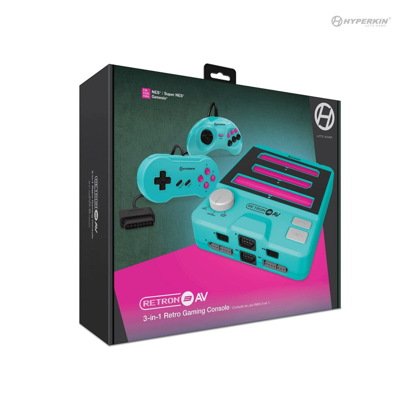 Hyperkin RetroN 3 AV -Hyper Beach For: Super NES® / Genesis® / NES®