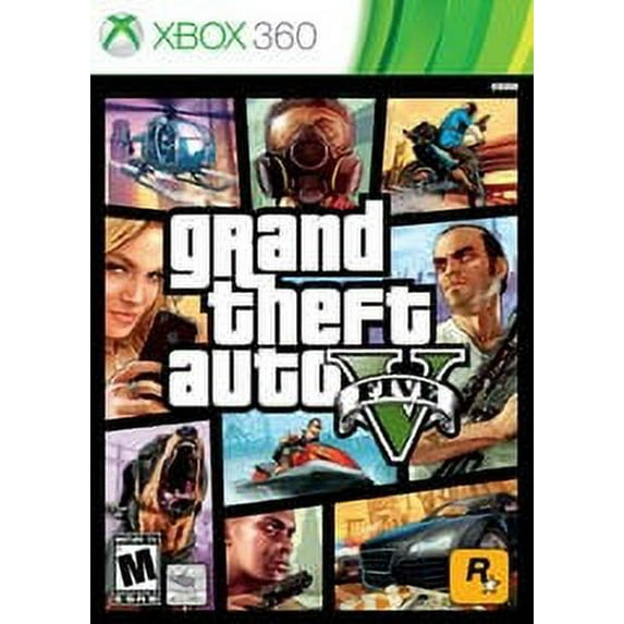 Grand Theft Auto V for Xbox 360 (Disc Only)