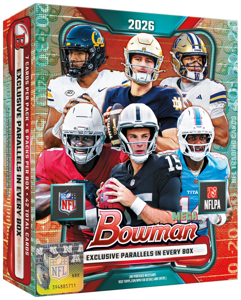 2026 Bowman Football - Mega Box