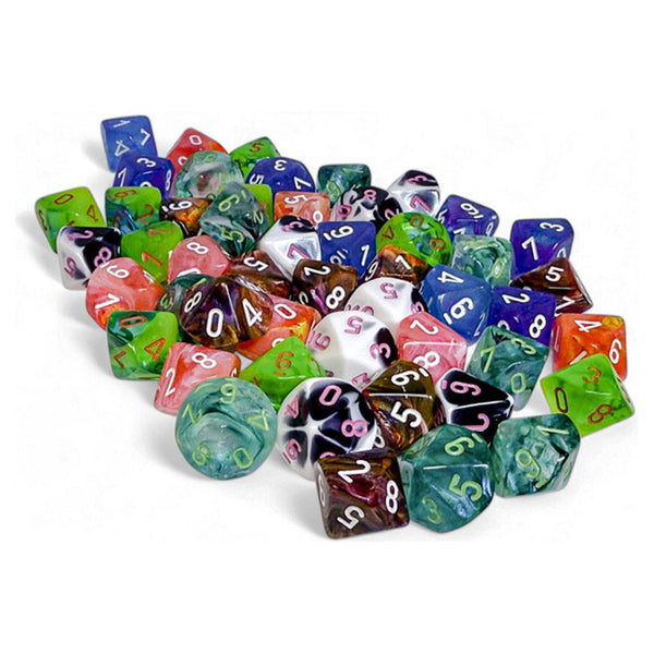 Chessex D10 Assorted Loose Dice