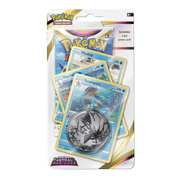 Sword & Shield: Astral Radiance - Single Pack Blister (Swampert, Marshtomp, Mudkip)