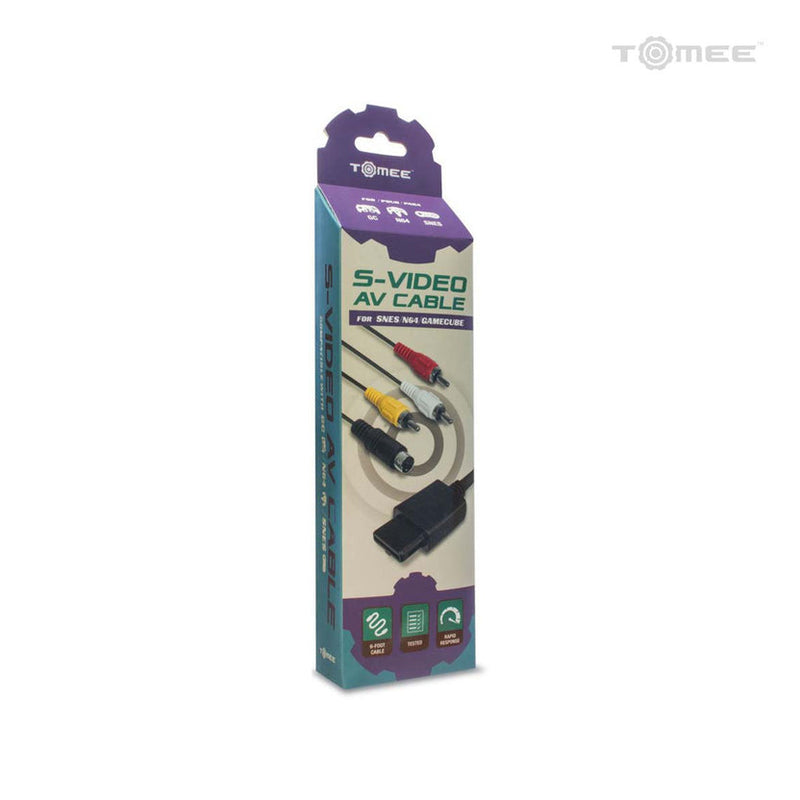 Tomee S-Video AV Cable for GameCube® / N64® / Super NES®