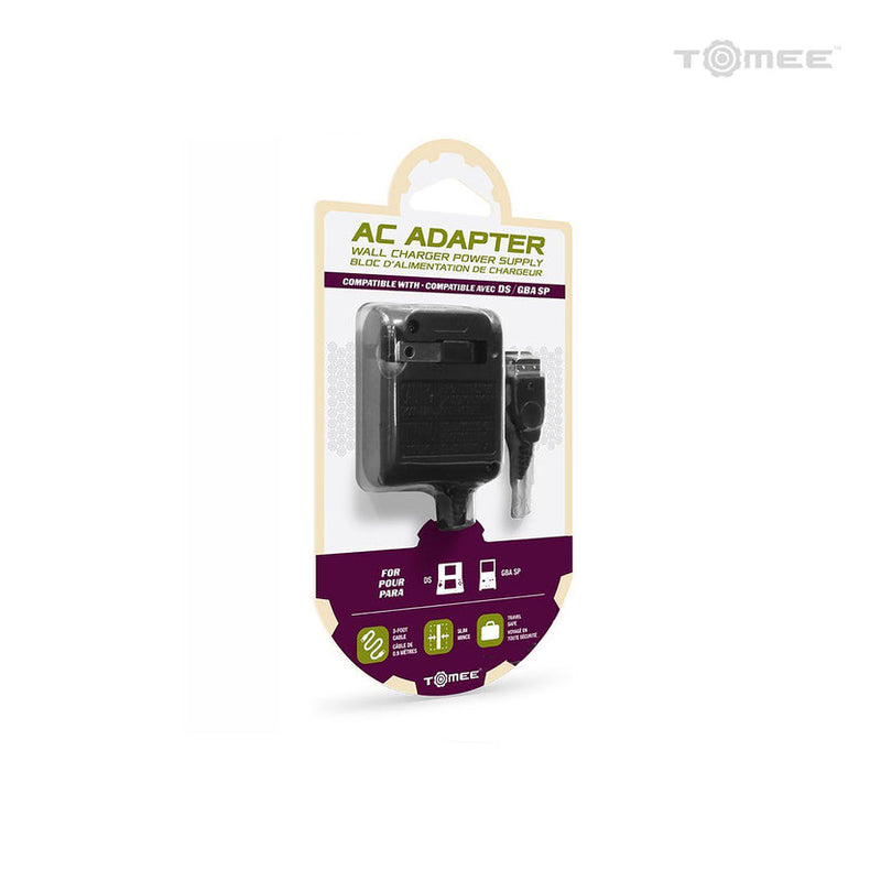 Tomee AC Adapter For: Nintendo DS ® / Game Boy Advance ® SP / GBA