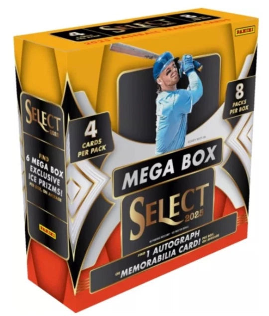 2025 Panini Select Baseball NPP Mega Box