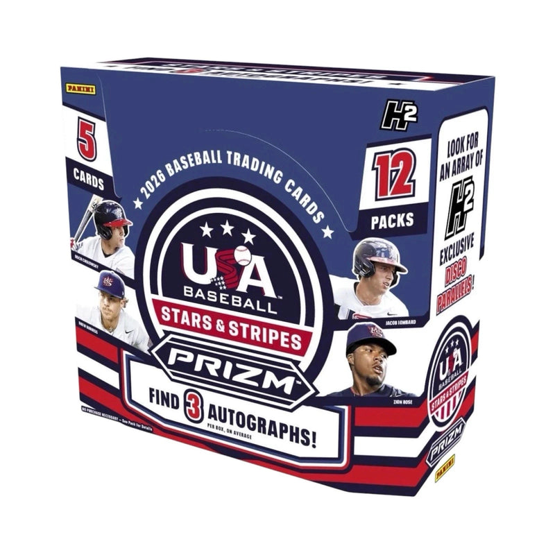 2026 Panini USA Stars & Stripes Prizm Baseball H2