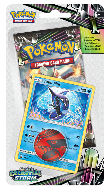 Sun & Moon: Celestial Storm - Single Pack Blister (Tapu Fini)