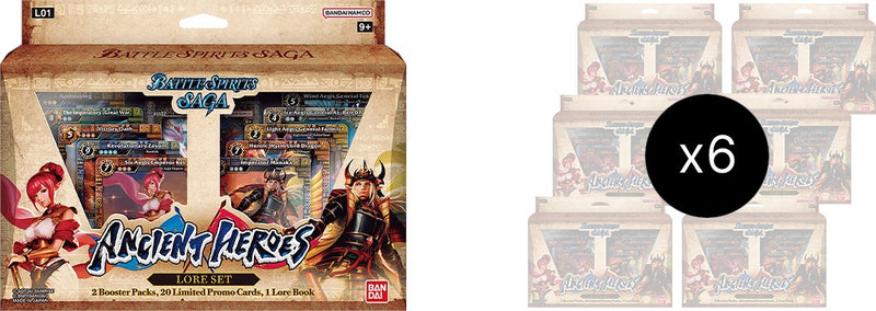 Ancient Heroes - Lore Set 01 Display