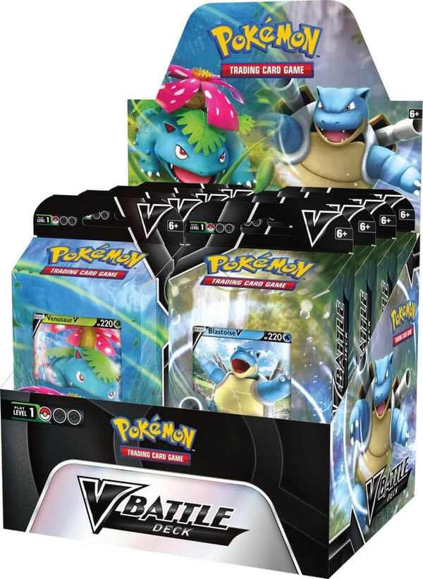V Battle Deck Display (Venusaur V/Blastoise V)