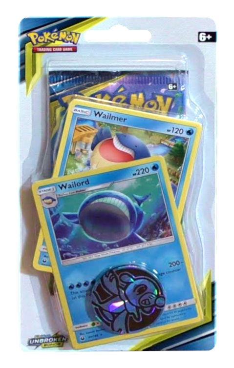 Sun & Moon: Unbroken Bonds - Single Pack Blister (Wailord)