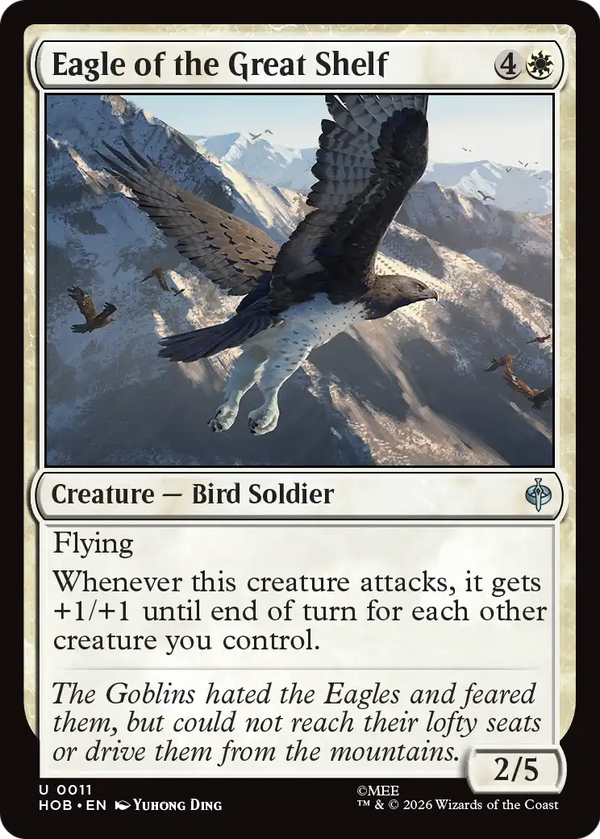 Eagle of the Great Shelf [The Hobbit]
