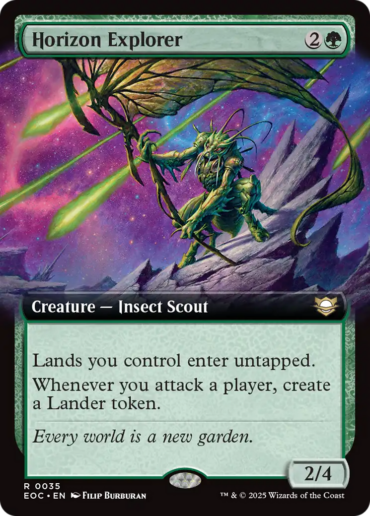 Horizon Explorer (Extended Art) [Edge of Eternities Commander]