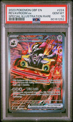 2023 Pokemon Obsidian Flames #224 Revavroom Ex SIR PSA 10