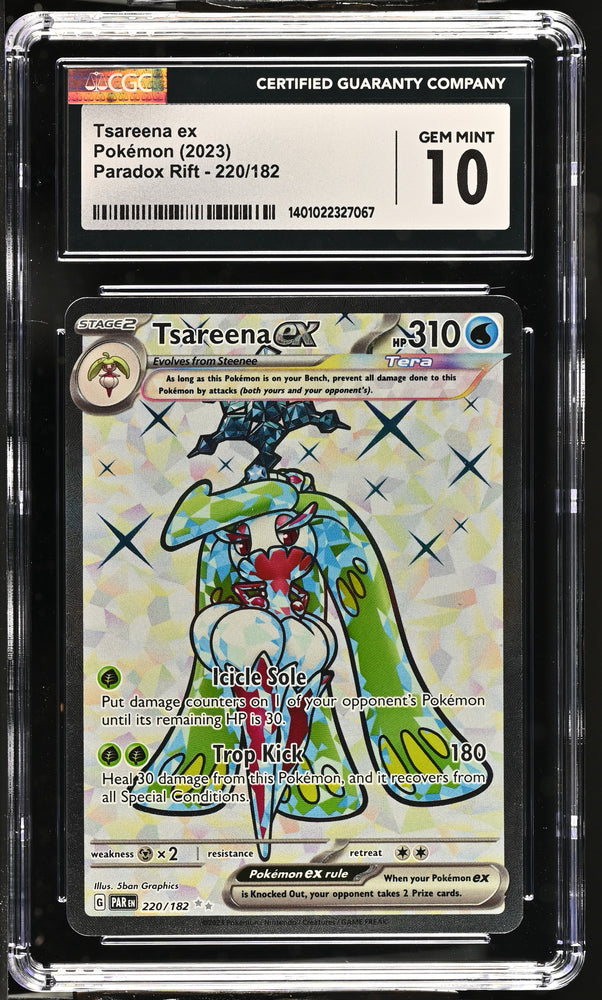 2023 Paradox Rift - PAR EN #220/182 Tsareena ex CGC 10