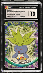 1999 Series 1 (Circular Nintendo Seal) #43 Oddish CGC 10