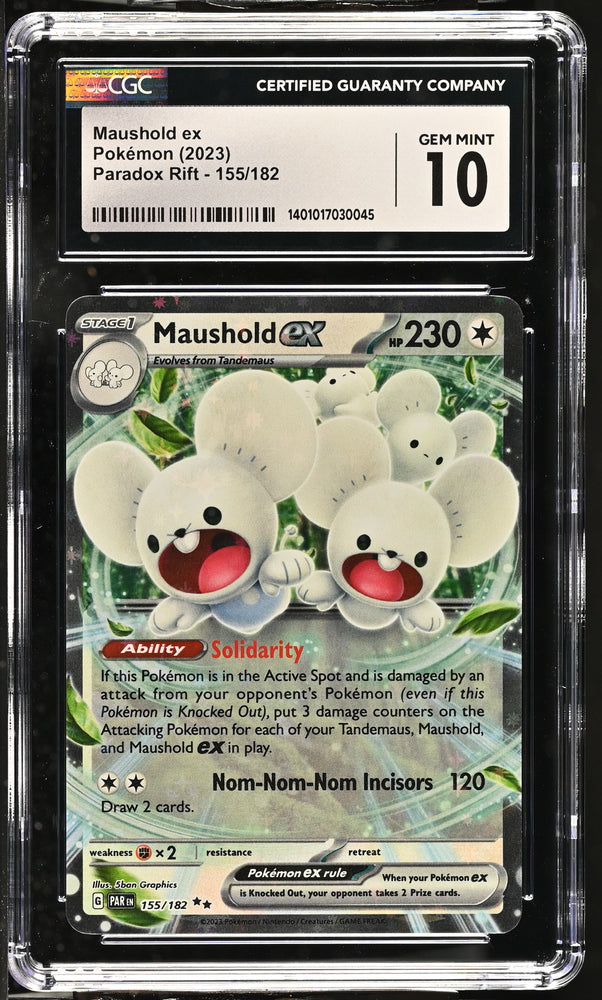 2023 Paradox Rift - PAR EN #155/182 Maushold ex CGC 10