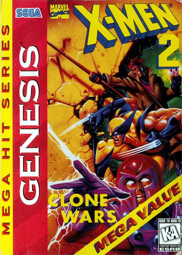 X-Men 2 The Clone Wars [Mega Hit Series] for Sega Genesis