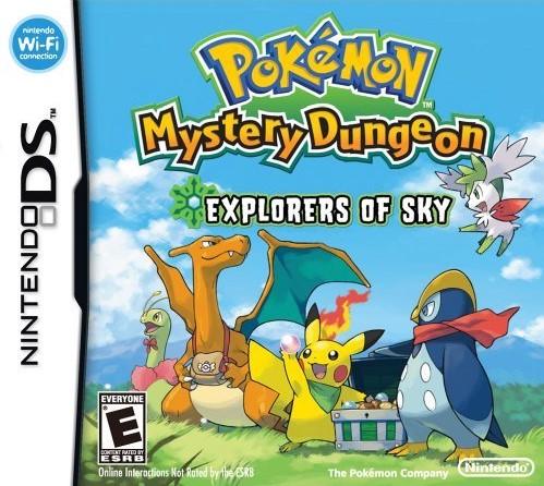 Pokemon Mystery Dungeon Explorers of Sky for Nintendo DS