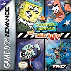 SpongeBob SquarePants Lights Camera Pants for Game Boy Advance