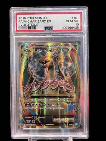 2016 Pokemon Xy Evolutions #101 Fa/M Charizard Ex Evolutions PSA 10