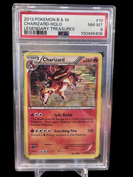 2013 Pokemon Legendary Treasures #19 Charizard-Holo PSA 8