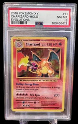 2016 Pokemon Xy Evolutions #11 Charizard-Holo Evolutions PSA 8