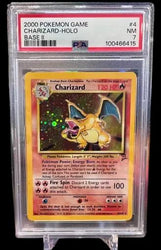 2000 Pokemon Game Base Ii #4 Charizard-Holo Base Ii PSA 7