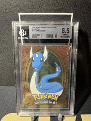 1999 Topps Pokemon Movie Edition Blue Foil #E11 Dragonair BGS 8.5