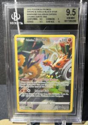 2023 Pokemon Black Star Promos #SWSH283 Galarian Zapdos BGS 9.5