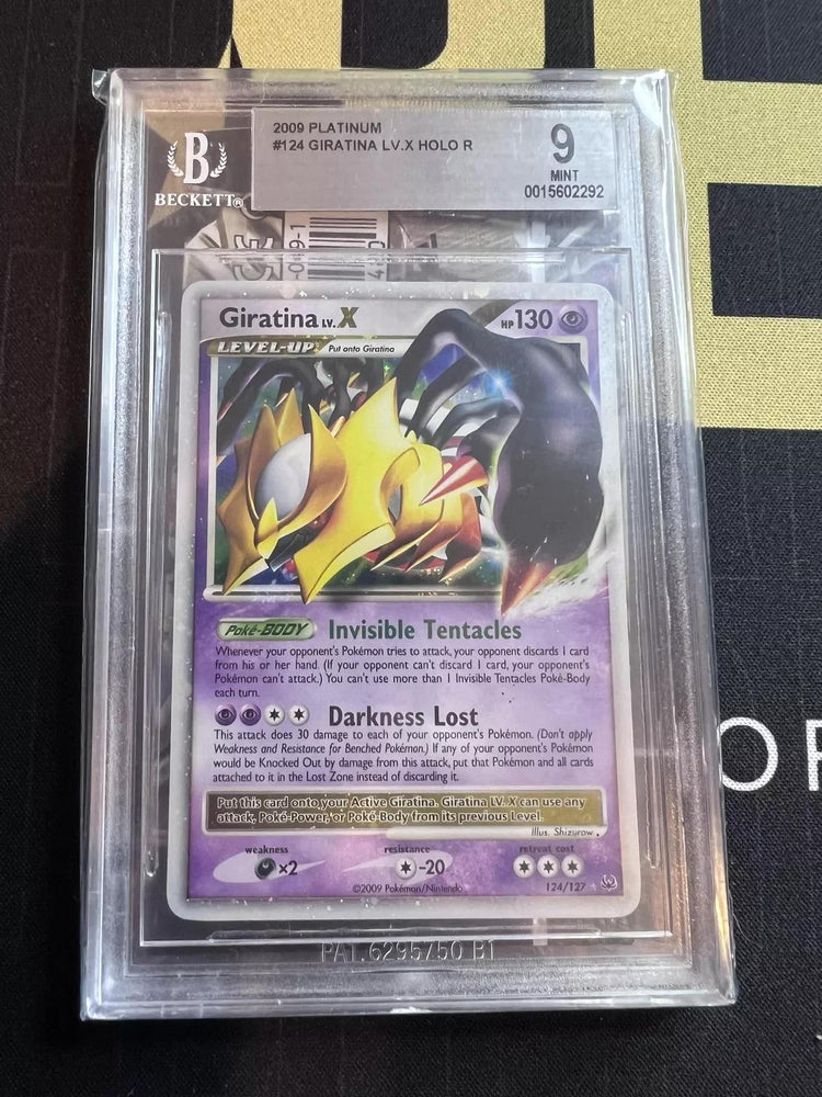 2009 Pokemon Platinum #124 Giratina LV.X HOLO R BGS 9.0