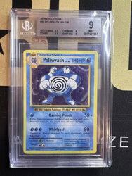 2016 Pokemon Evolutions #25 Poliwrath HOLO R BGS 9.0