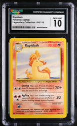 2002 Legendary Collection #60/110 Rapidash CGC 10