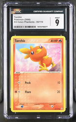 2006 EX Holon Phantoms #83/110 Torchic CGC 9