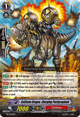 Collision Dragon, Charging Pachycephalo (PR/0340EN) [Promo Cards]