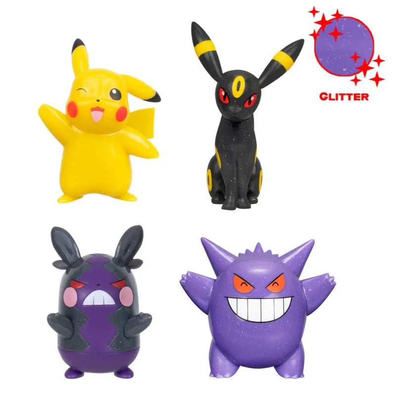 Pokemon 30th Anniversary - 3" Glitter Battle Figure