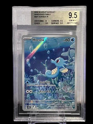 Horsea #67 2024 Pokemon Scarlet and Violet Shrouded Fable BGS 9.5